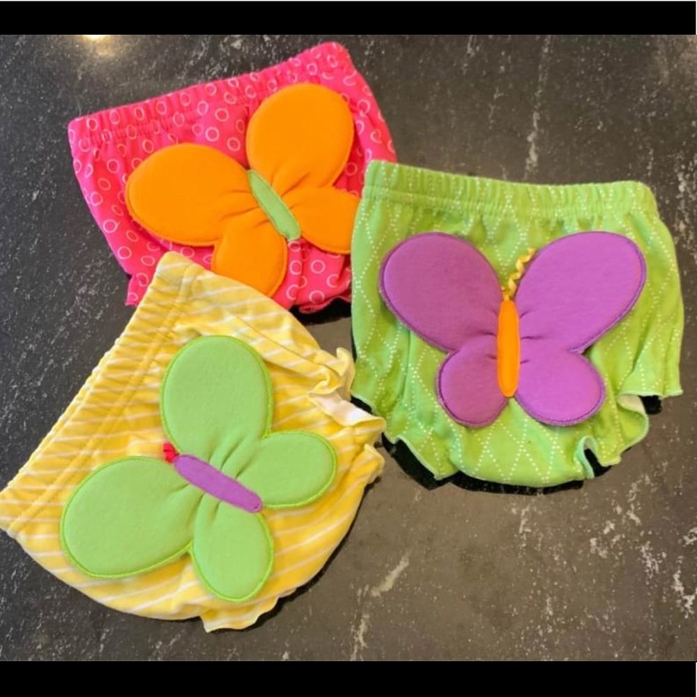 🦋 3 butterfly bloomers 🦋